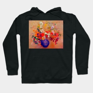 'Bouquet de fleurs' by Odilon Redon REMASTERED TECHNICOLOR Hoodie